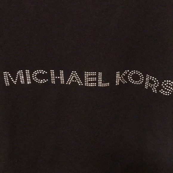 Michael Kors Black Top Size Small NWT - Picture 3 of 4